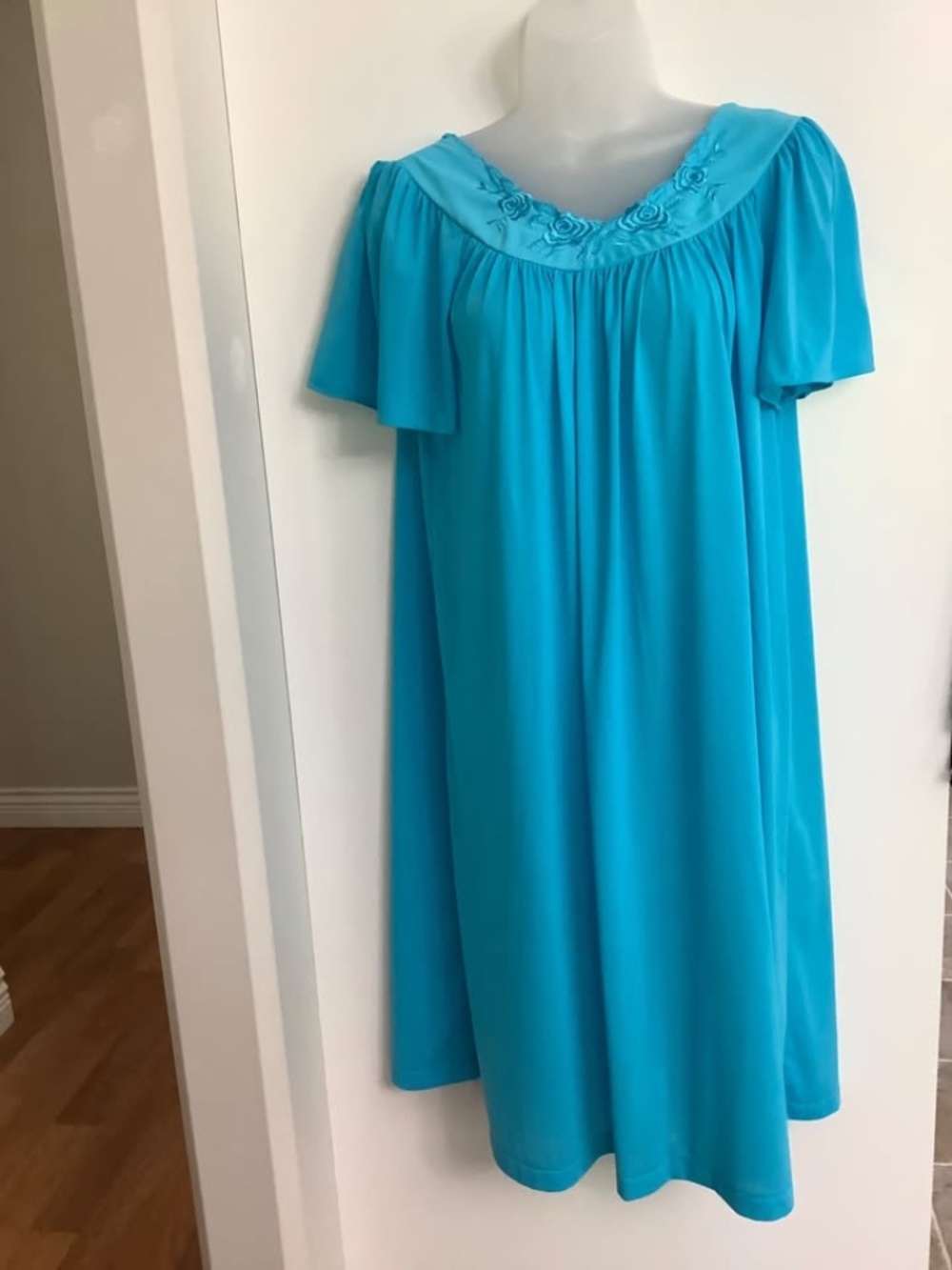 Shadowline Turquoise Nightie MEDIUM
